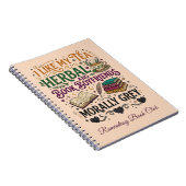 Morally Grey Book Boyfriend Herbal Tea Book Club Notizblock (Rechte Seite)
