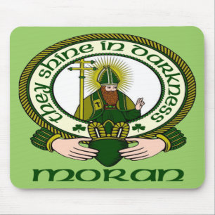 Moran Clan-Motto-Mausunterlage Mousepad