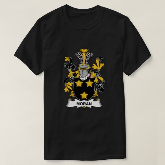 Moran Coat of Arms - Familienwappen Shirt Essentia (Design vorne)