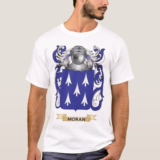 Moran Coat of Arms (Familienwappen) T-Shirt (Vorderseite)