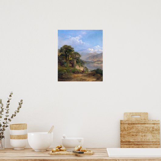 Moran - Comer See Poster (Küche)