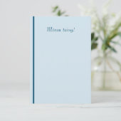 Mòran, das schottisches Gälischen taing ist, Dankeskarte (Stehend Vorderseite)