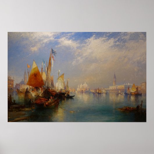 Moran - Der Canal Grande Venice 1899 Poster (Vorne)