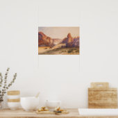 Moran - Der Felsen von Acoma New Mexico 1902 Poster (Küche)