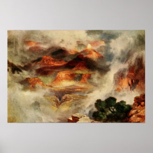 Moran - Der Yellowstone Park Poster