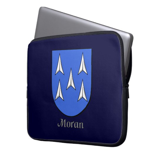 Moran Family Shield Electronics Bag Laptopschutzhülle (Vorderseite Links)