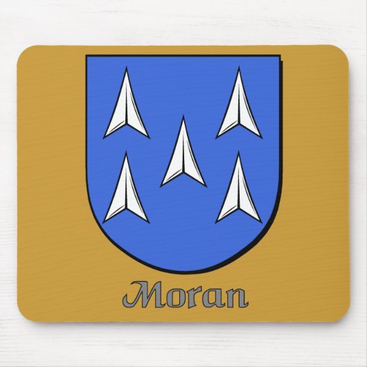 Moran Family Shield Mousepad (Vorne)