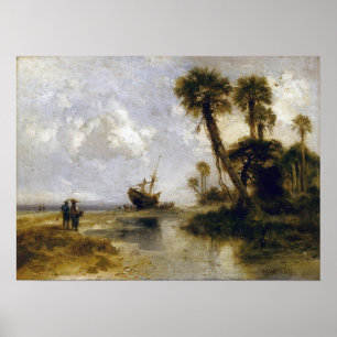 Moran - Fort George Island, Florida Poster