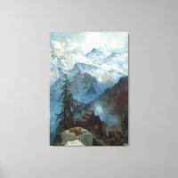 Moran Gipfel der Sierras Painting