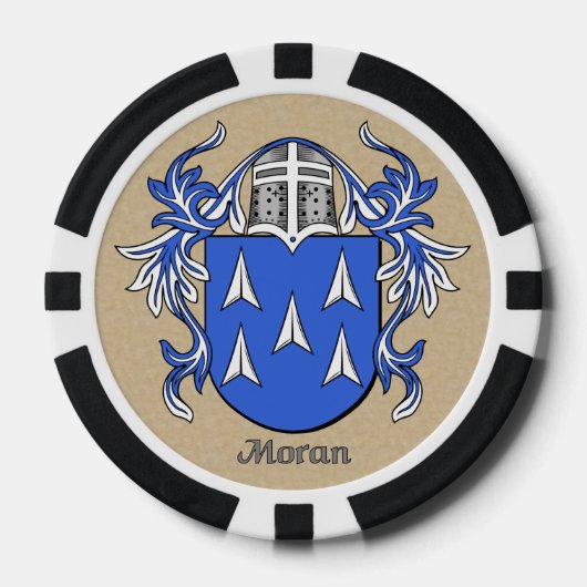 Moran Heraldic Arms Pokerchips (Vorderseite)