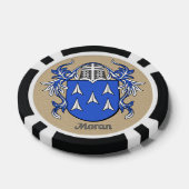 Moran Heraldic Arms Pokerchips (Einzeln)