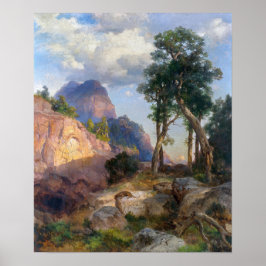 Moran - Löwe im Grand Canyon Poster