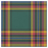 Moran Tartan Forest Green Irish Kariert Stoff (Nahaufnahme)