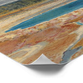 Moran - The Castle Geyser Upper Geyser Park Poster (Ecke)