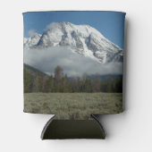 Moran und Wolken am Grand Teton Dosenkühler (Vorderseite)