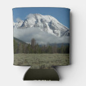 Moran und Wolken am Grand Teton Dosenkühler (Rückseite)