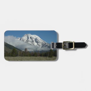 Moran und Wolken am Grand Teton Gepäckanhänger