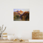 Moran - Zoroaster Peak 1918 Poster (Küche)