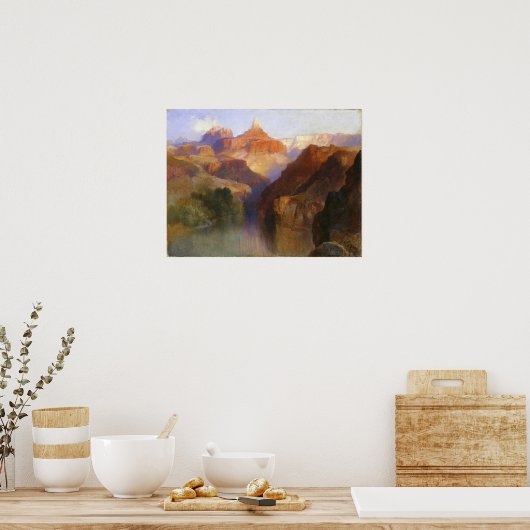 Moran - Zoroaster Peak 1918 Poster (Küche)