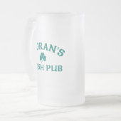 Moran's Irish Pub Mattglas Bierglas (Vorderseite Links)