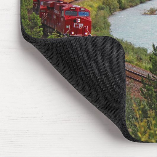 Morant's Curve Railway and Bow River Mouse Pad Mousepad (Ecke)