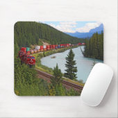 Morant's Curve Railway and Bow River Mouse Pad Mousepad (Mit Mouse)