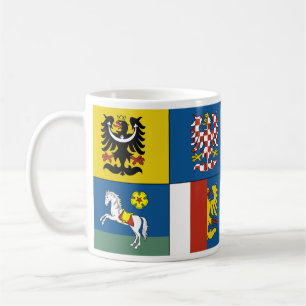Moravian schlesische Region, tschechisch Kaffeetasse