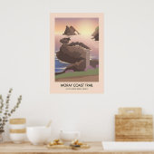 Moray Coast Trail Scotlands Great Trails Poster (Küche)