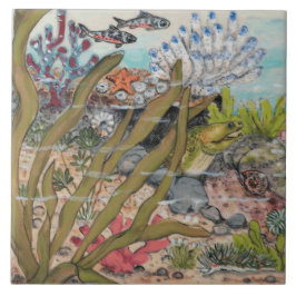 Moray Eel Fish Marine Mural PCs mit Meereslebewese Fliese