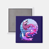 Moray Eel und Anchor Magnet (Vorderseite/Rückseite)