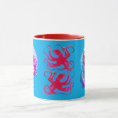 Moray Eel und Anchor und Oktopus Tasse (Zentrum)