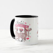 Morbid Anti Valentine's Day Club Tasse (Vorderseite Links)