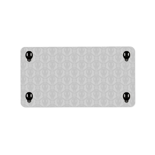 Morbid Faces Adressaufkleber (Vorne)