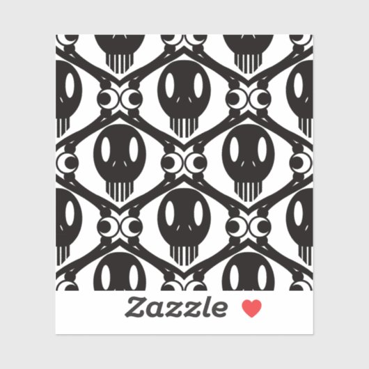 Morbid Faces Aufkleber (Blatt)