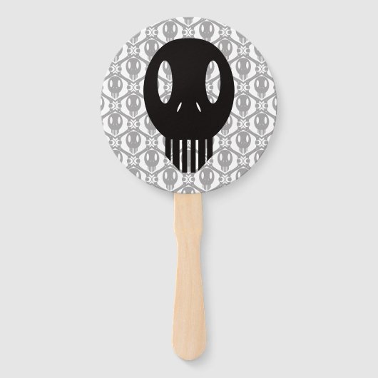 Morbid Faces Fächer (Rückseite)