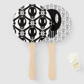 Morbid Faces Fächer (Vorne und Hinten)