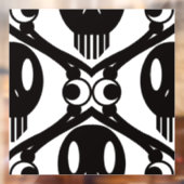 Morbid Faces Fensteraufkleber (Blatt 2)