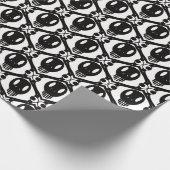 Morbid Faces Geschenkpapier (Ecke)