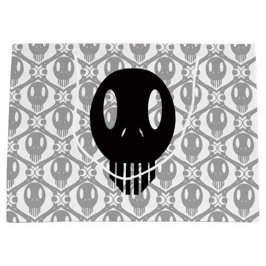Morbid Faces Große Geschenktüte (Vorderseite)
