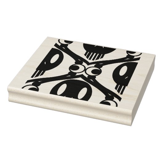 Morbid Faces Gummistempel (Stempel)