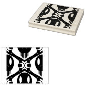 Morbid Faces Gummistempel (Stempel)