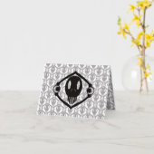 Morbid Faces Karte (Gelbe Blume)