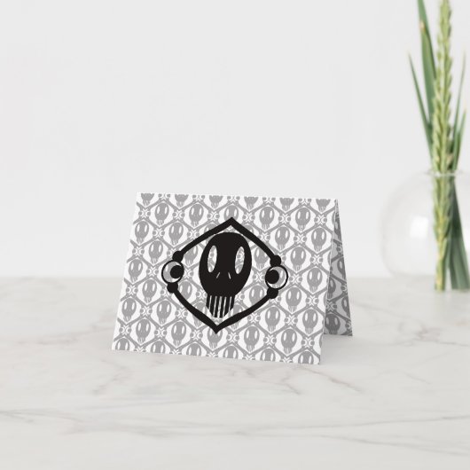 Morbid Faces Karte (Vorderseite)