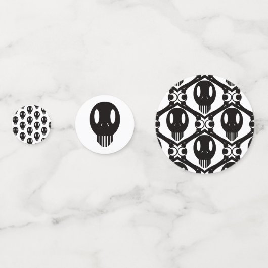 Morbid Faces Konfetti (Vorderseiten)