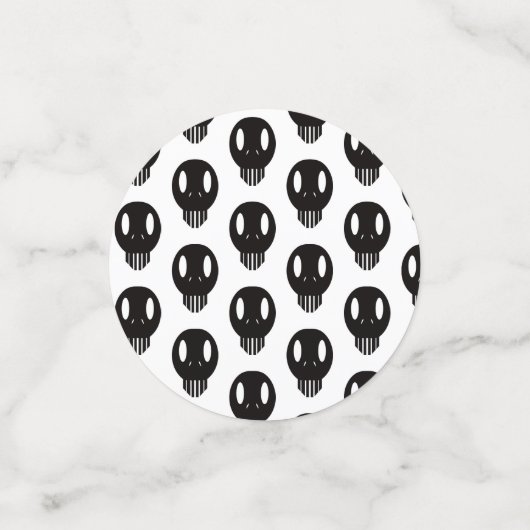 Morbid Faces Konfetti (Klein Vorderseite)