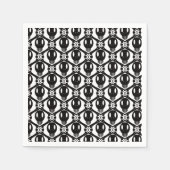 Morbid Faces Serviette (Vorderseite)