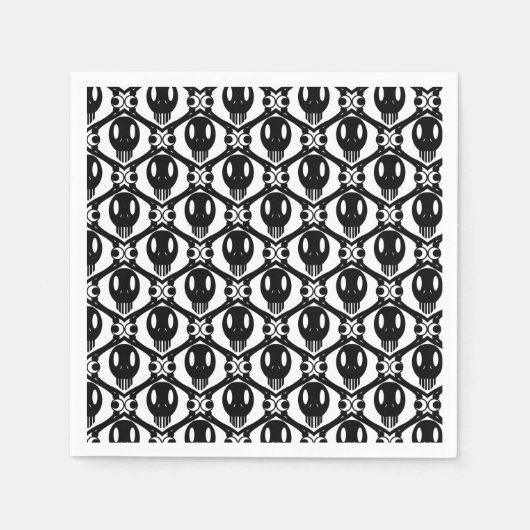 Morbid Faces Serviette (Vorderseite)