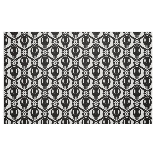 Morbid Faces Stoff (Fat Quarter (45,7 x 55,9 cm))