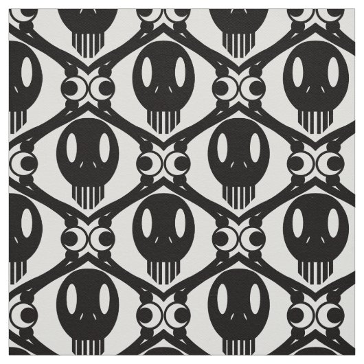 Morbid Faces Stoff (Muster)