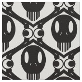 Morbid Faces Stoff (Nahaufnahme)